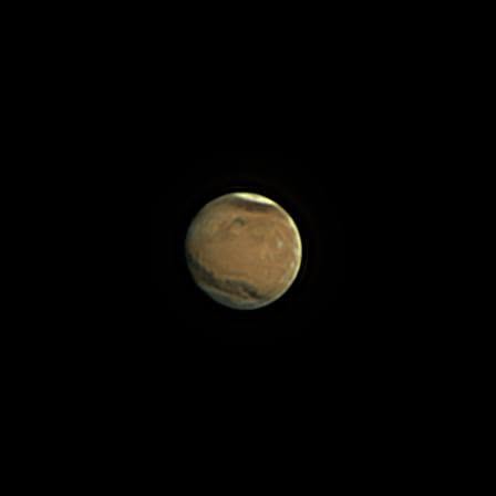 Mars Olympus Mons region